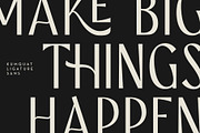 Kumquat Ligature Sans, a Sans Serif Font by Rachel Kick (Thumbnail 5 of 14)