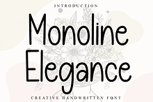Monoline Elegance
