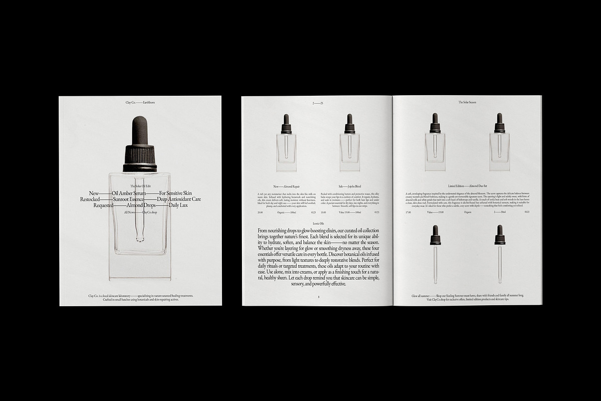 Product Brand Catalog Template⸻Clay, a Magazine Template by Studio Viita (Photo 1 of 8)