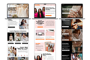 10 Website Templates & Themes Design, a Design Template by thecyella.co (Thumbnail 3 of 6)