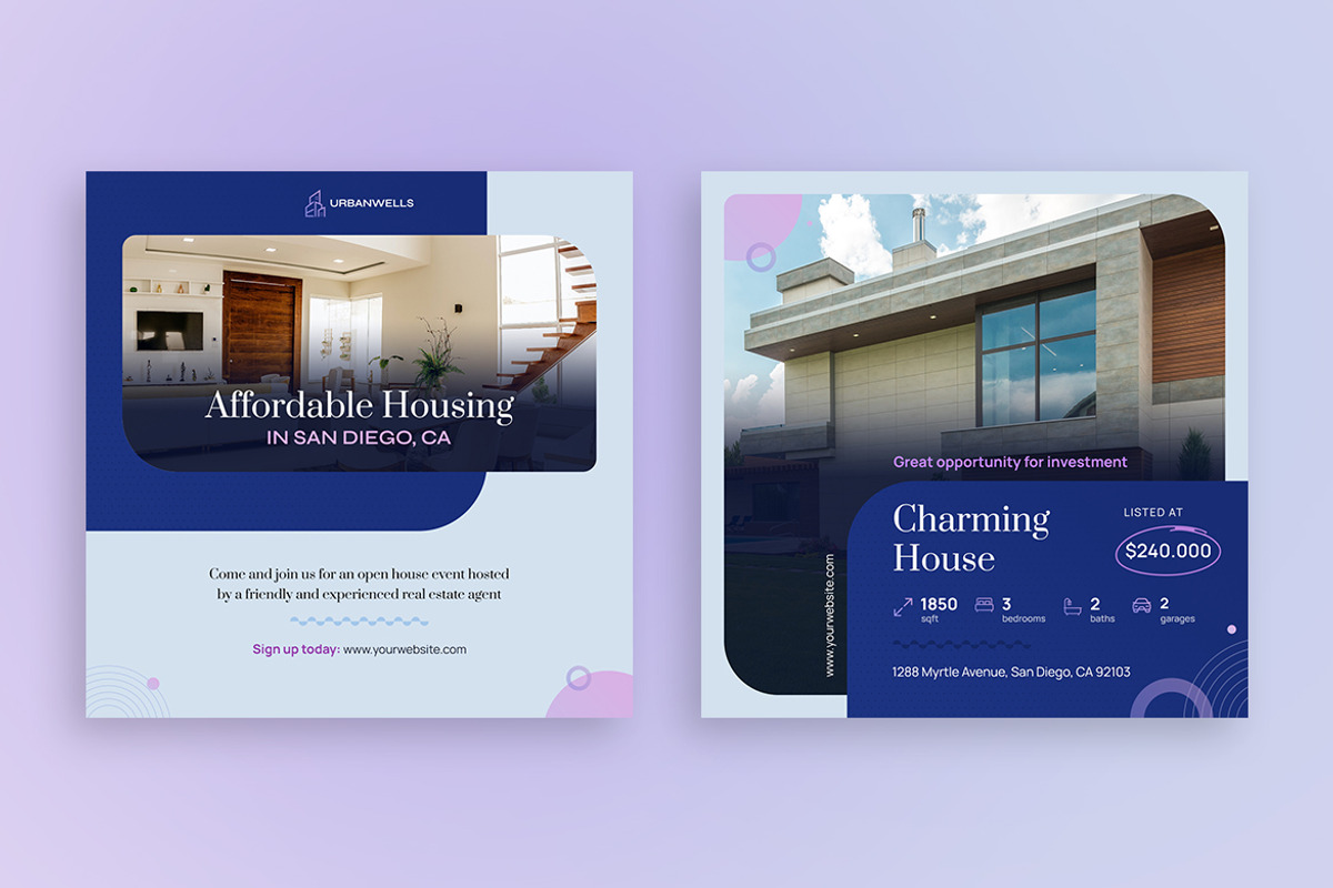 Real Estate Banner Templates, a Social Media Template by Brandify Studio (Photo 4 of 4)
