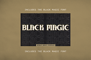 Black Magic Logo & Brand Kit, a Branding & Logo Template by Dynamo Ultima (Thumbnail 18 of 18)