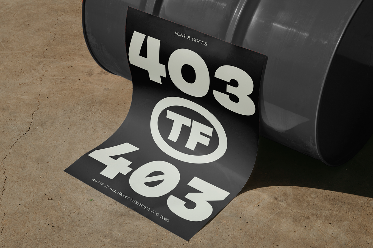 403 Glach Sans, a Sans Serif Font by 403 Type Foundry (Photo 13 of 15)