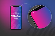 Mockup iphone x 10, an iPhone Mockup by shaman (Thumbnail 2 of 4)