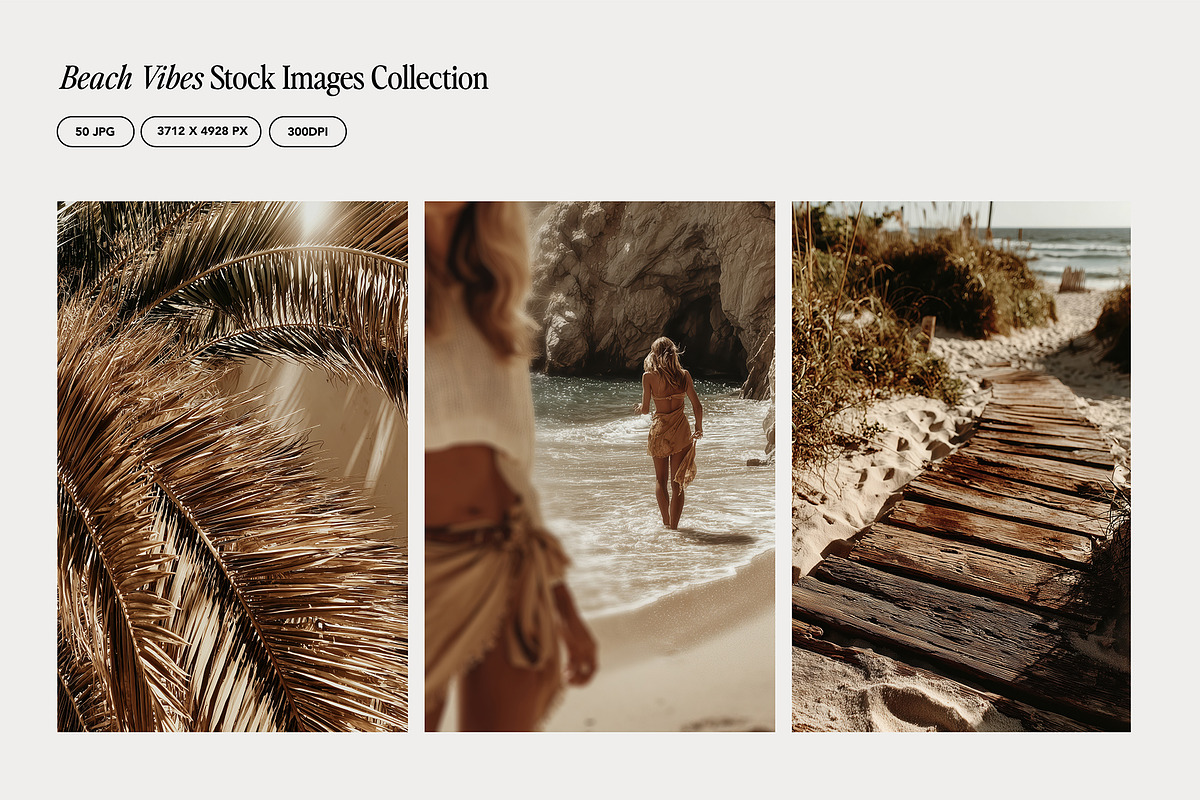 Beach Vibes Stock Images Collection, a Photo by Tomasz Ganclerz (Photo 3 of 5)