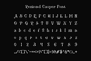 Remond Casper - Magic Halloween Font, a Serif Font by Iqsiart Studio (Thumbnail 5 of 7)