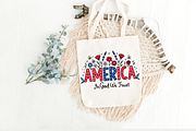Doodle Floral America 4th of July, a Background Graphic by Stickera Hub (Thumbnail 4 of 4)