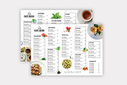 Restaurant Menu Template, a Flyer Template by Stock_Design (Thumbnail 1 of 2)