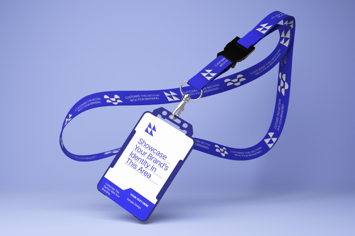 ID Card Holder Mockup, a Product Mockup by graphicook (Photo 2 of 4)