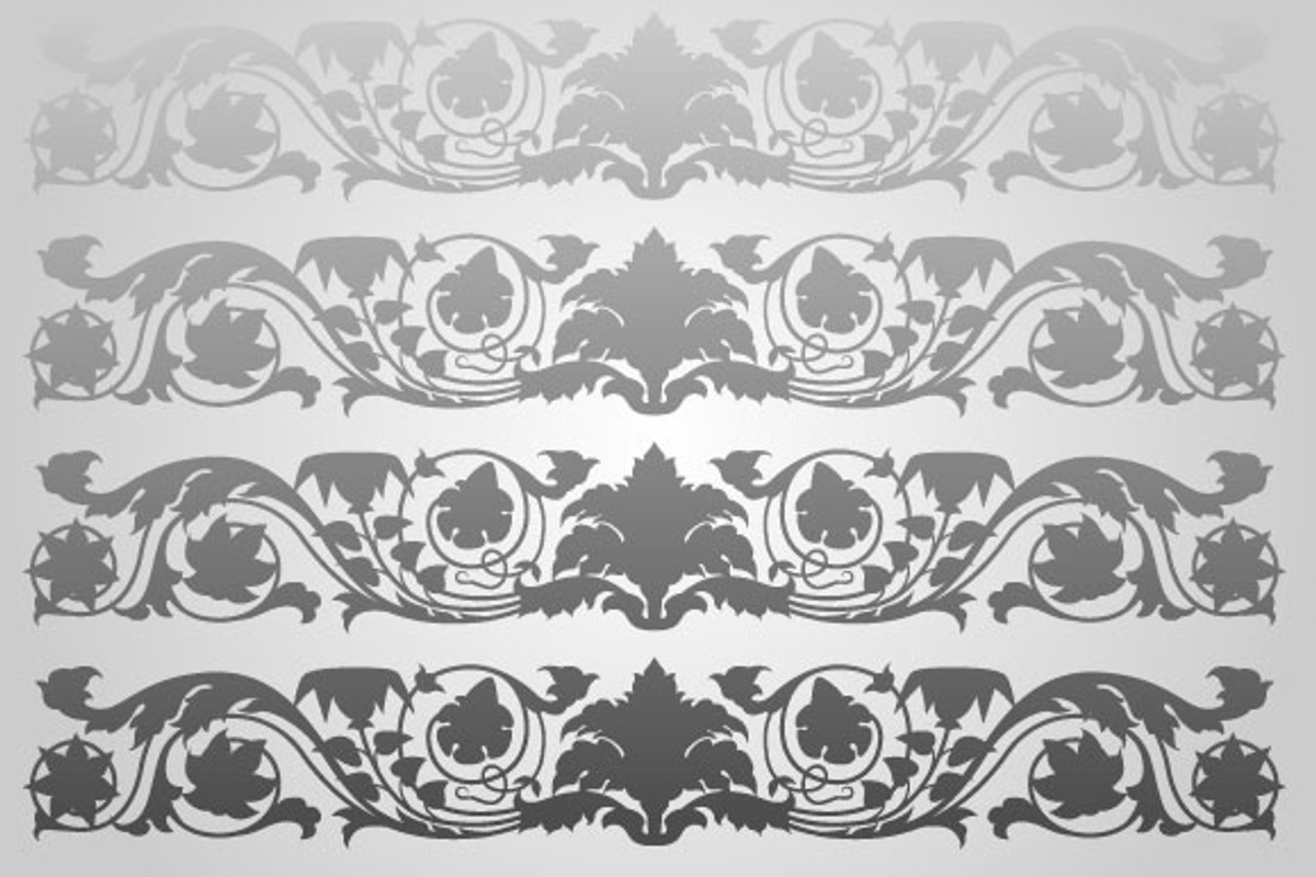 50 Ornamental Flourishes (Vector), an Object Graphic by BIOWORKZ (Photo 4 of 4)
