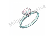 Ring Line Art, an Illustration by Milano Creative (Thumbnail 4 of 5)