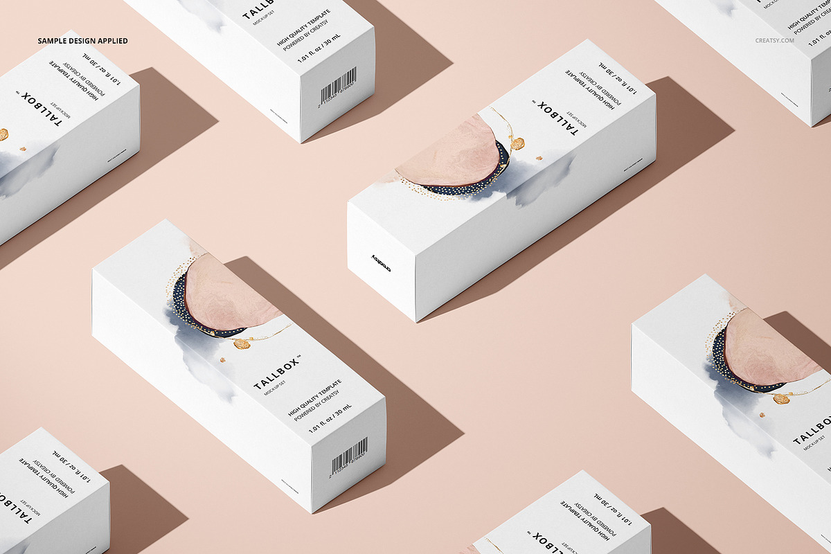 Tall Box Mockup Set, a Household Mockup by creatsy5 (Photo 10 of 16)