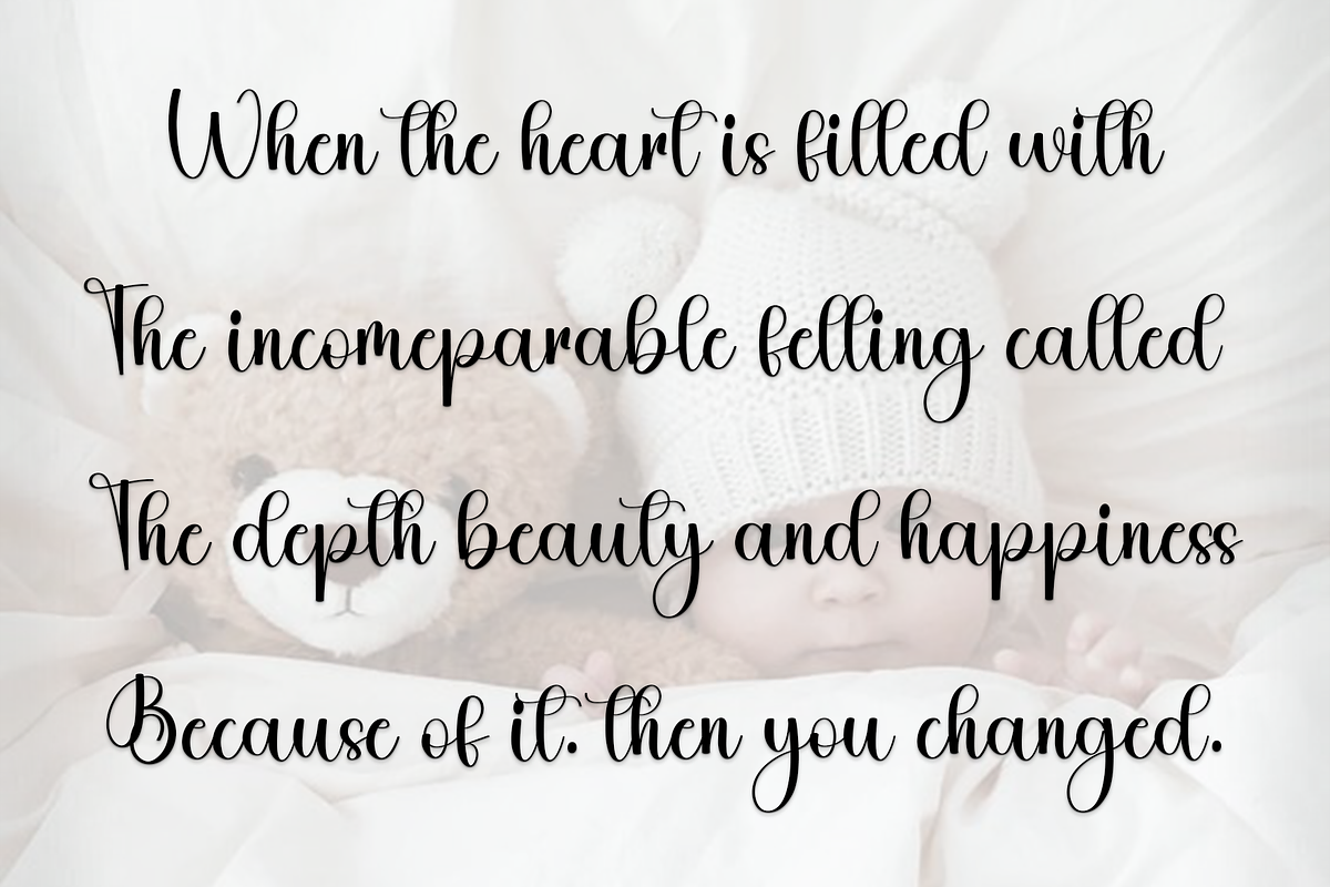 Sometime, a Handwritten Font by FreshTypeINK (Photo 7 of 8)