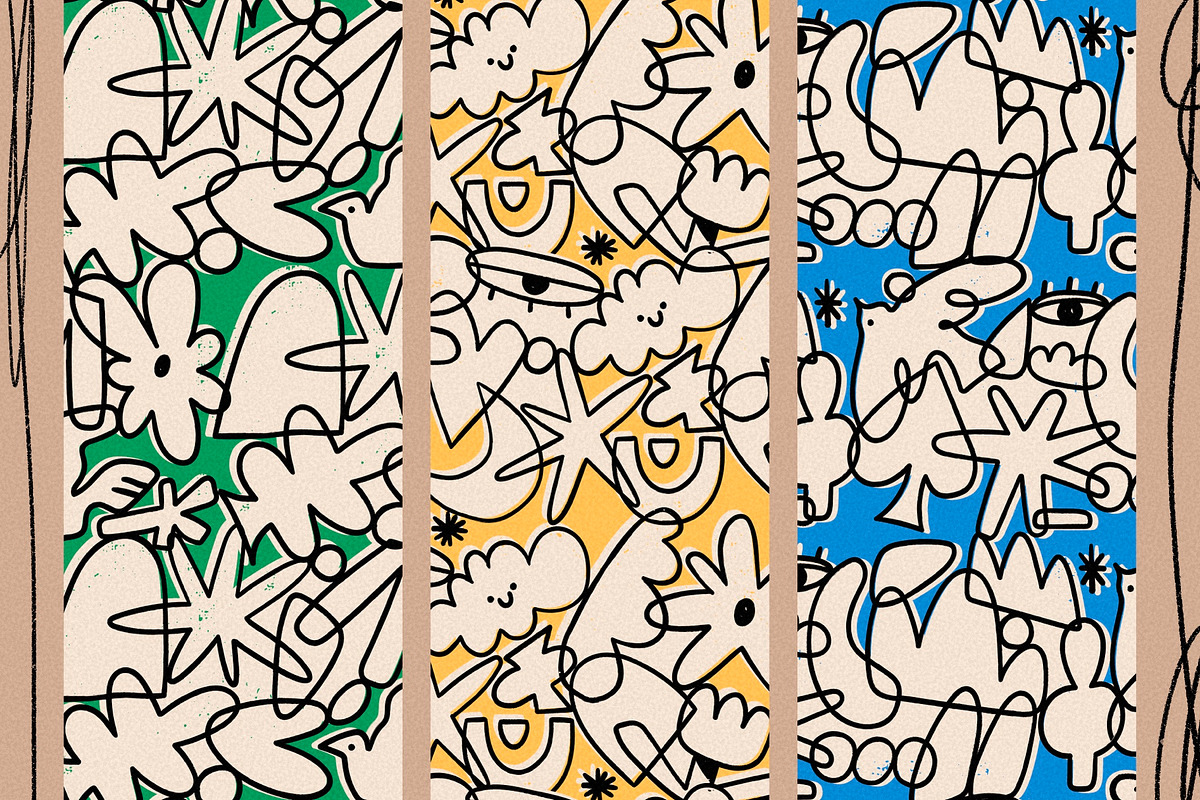 Oodles of doodles, a Pattern Graphic by Twisted Tail (Photo 9 of 10)
