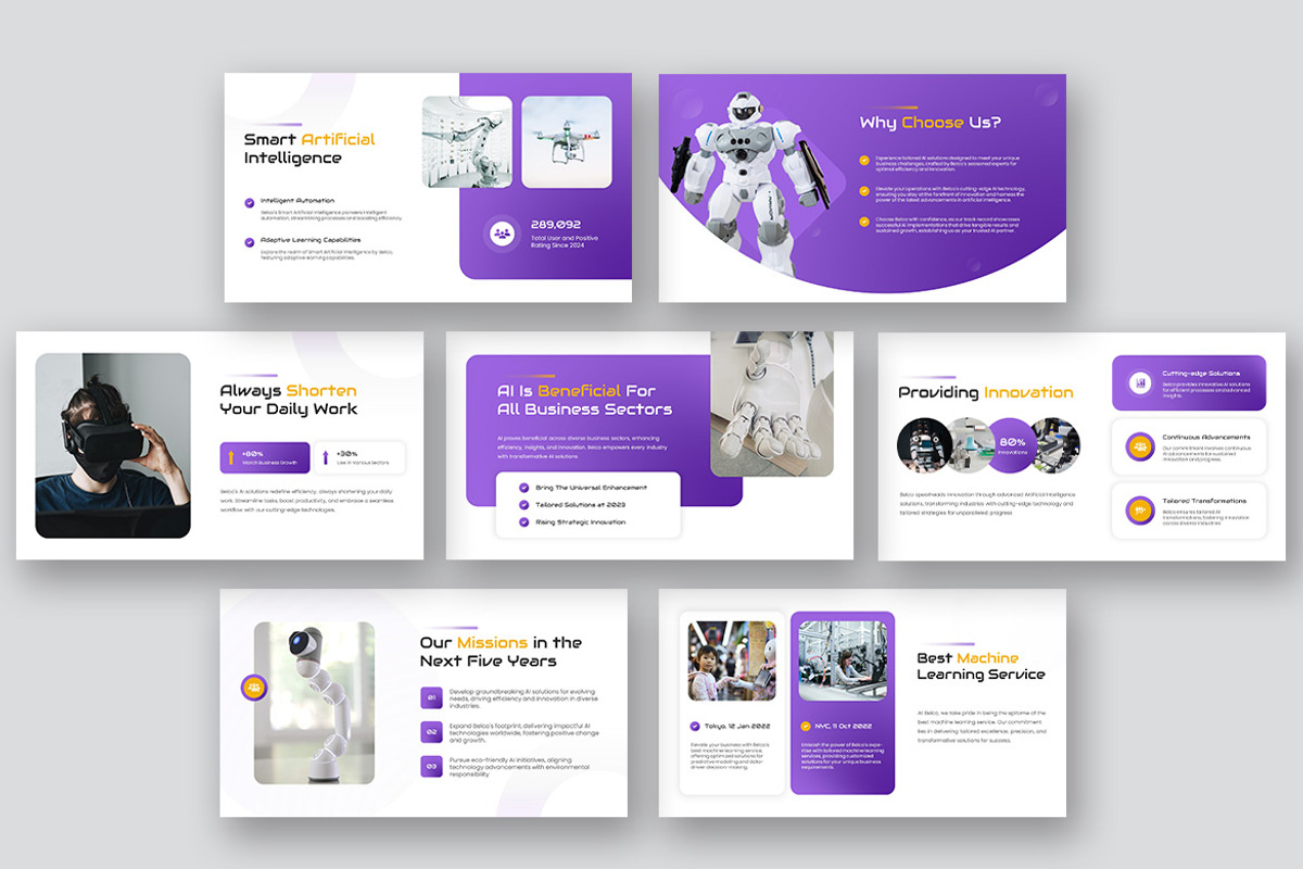 Belco Artificial Intelligence PPT, a Presentation Template by kerismaker (Photo 6 of 10)