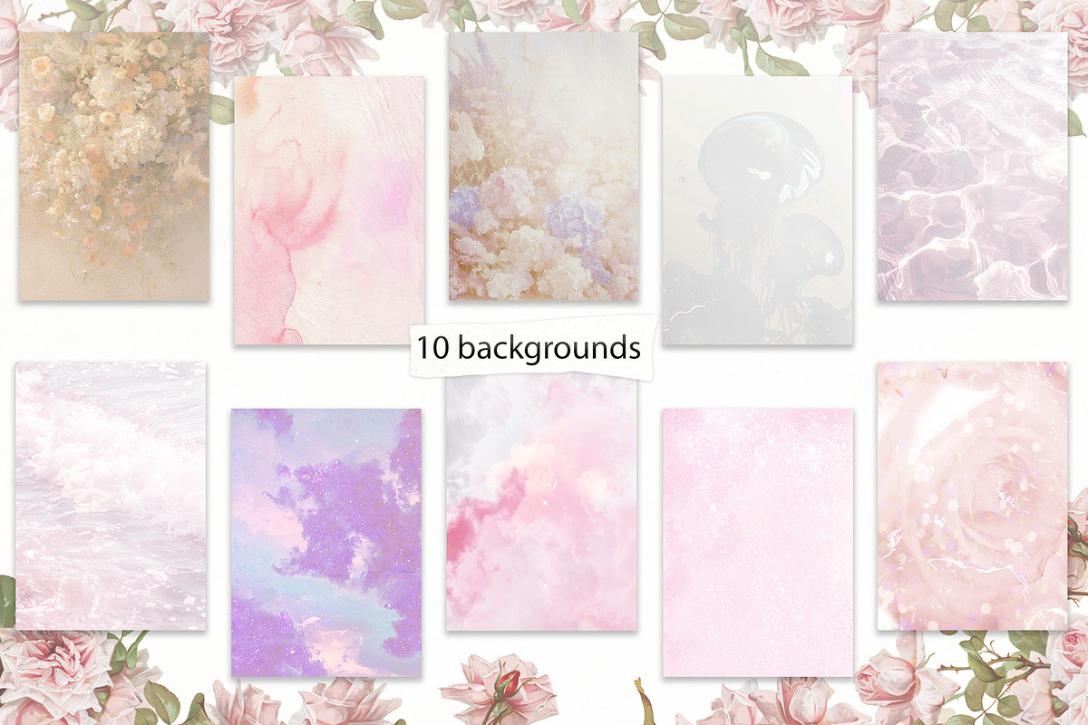 MUSE: Dreamy Collage Pack 190+, an Object Graphic by lerinartstudio (Photo 6 of 8)