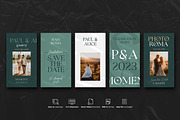 Wedding Social Stories PSD Templates, a Social Media Template by Giraffe Design Studio (Thumbnail 10 of 21)