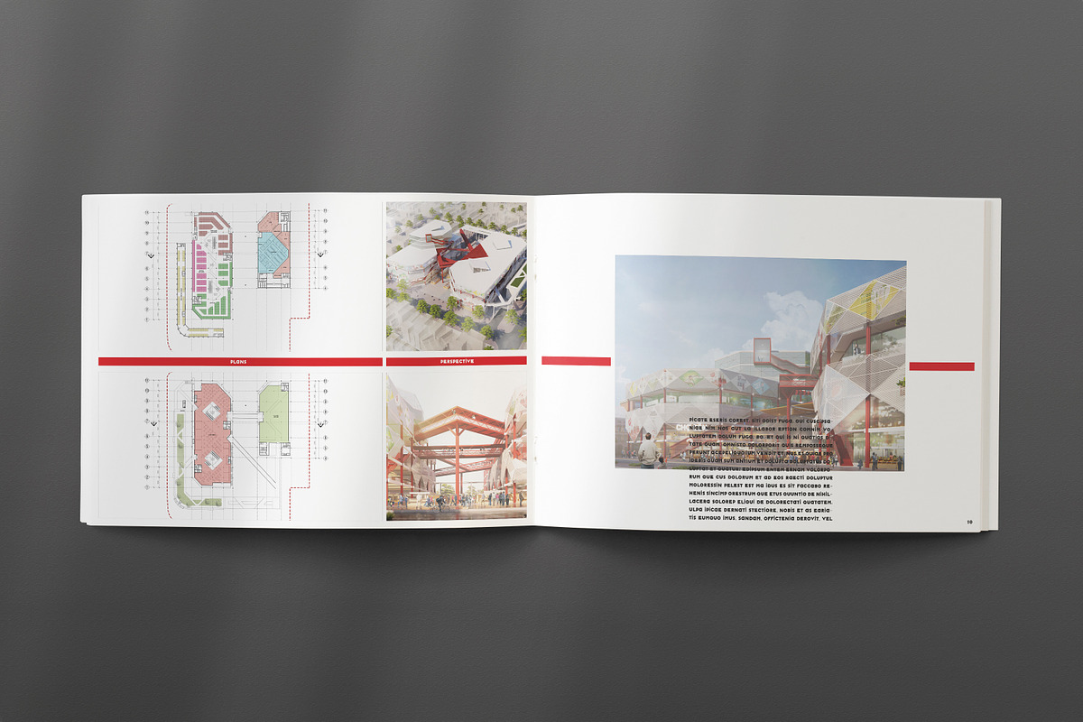 Portfolio Template One - Line, a Presentation Template by Arkishop (Photo 4 of 9)