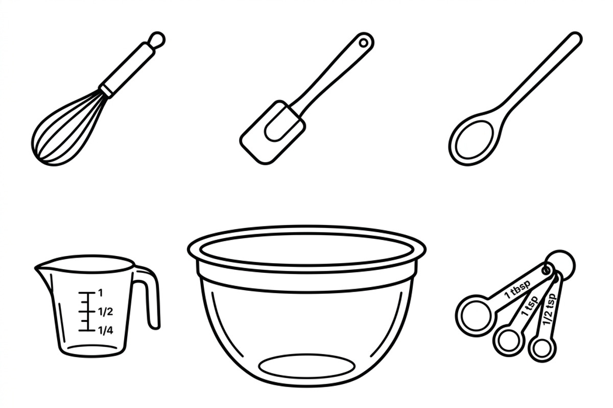 43 Everyday Cooking Icon Set, an Outline Icon by adenpinkstore (Photo 8 of 14)