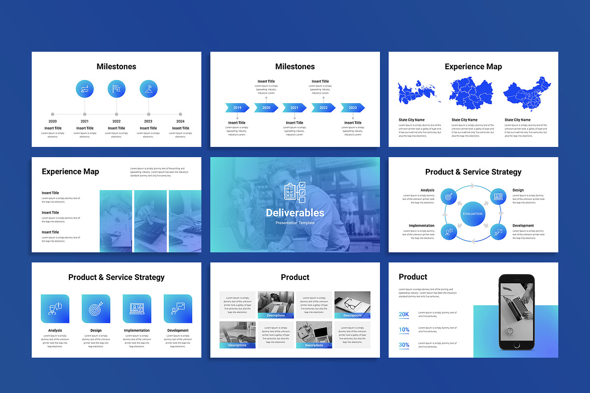 Business Plan PowerPoint Template, a Presentation Template by Spark_Creative (Photo 8 of 12)