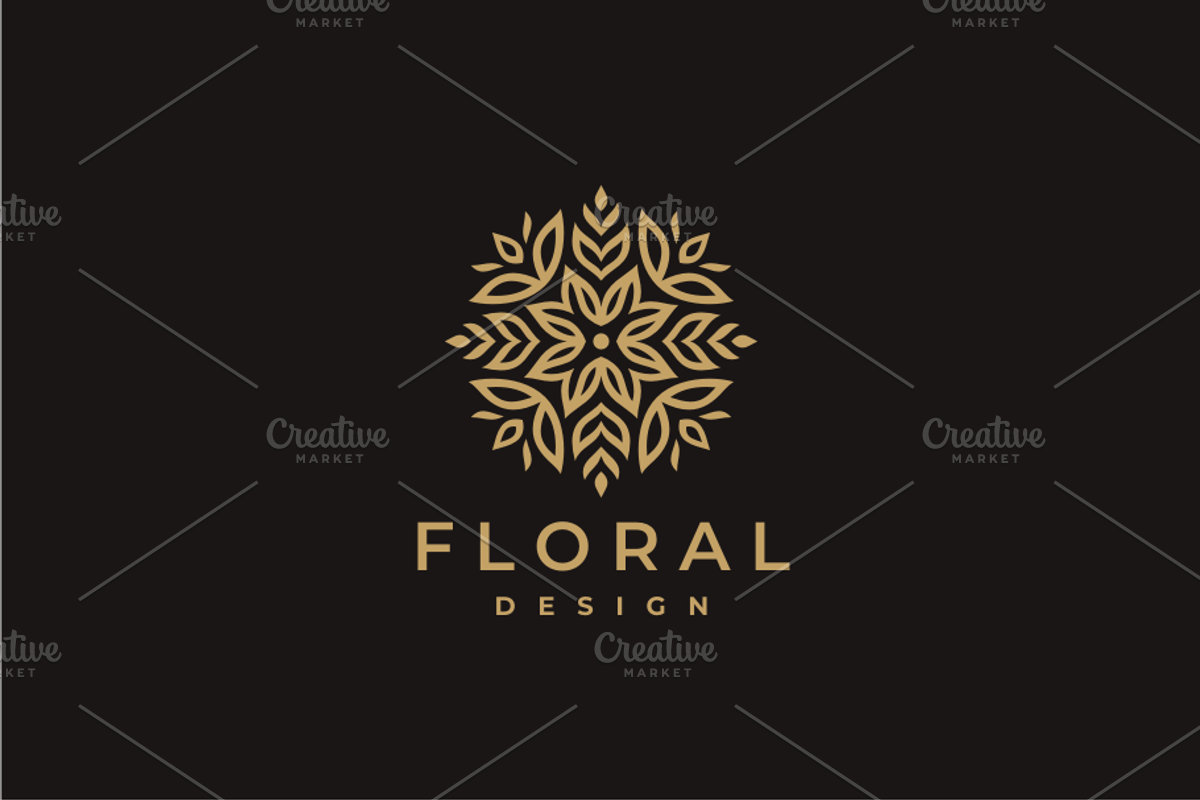Floral Pattern Logo Design, a Branding & Logo Template by johnkent (Photo 1 of 3)