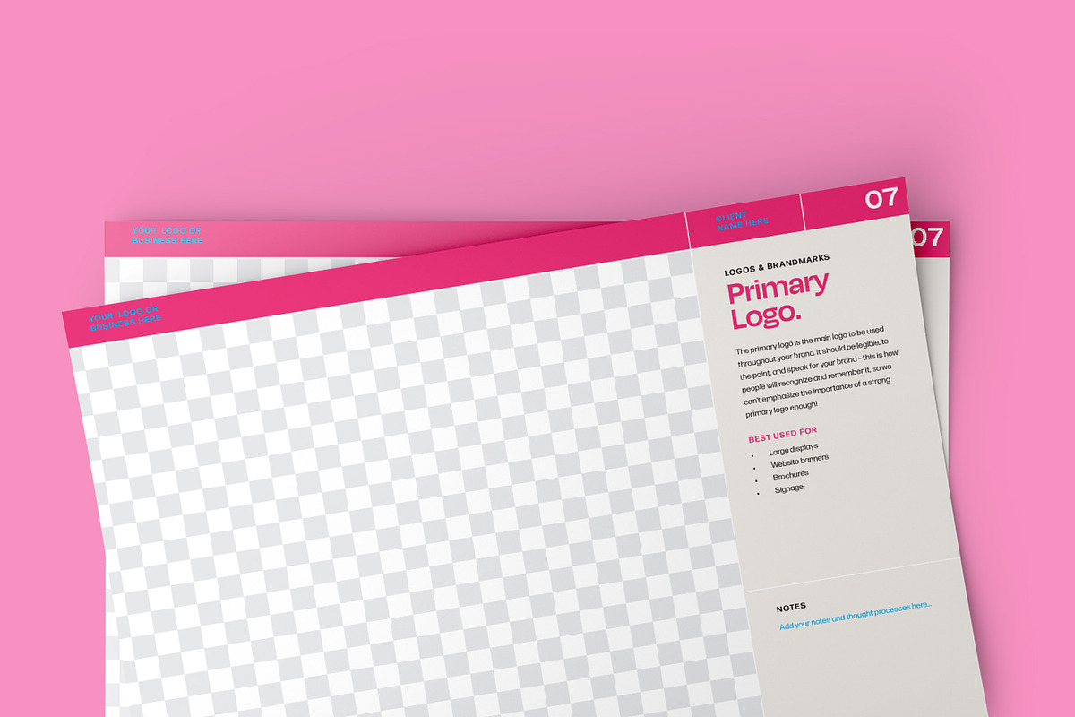 Brand Proposal: Bright & Bold, a Branding & Logo Template by pinkponycreative (Photo 4 of 5)