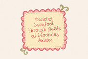 Peachette - A Playful Font, a Handwritten Font by etigletters (Thumbnail 5 of 7)