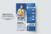 Sale medical flyer design template, a Flyer Template by Workhu (Thumbnail 1 of 3)