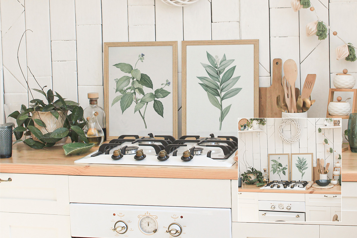 SUNNY KITCHEN | Frame Mockup set, a Household Mockup by yuliyuri.studio (Photo 20 of 27)