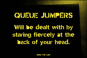 Stencil font mind the gap display, a Font by Itsmesimon (Thumbnail 7 of 10)