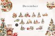 December Christmas, a Decorative Illustration by heyiamalice (Thumbnail 2 of 16)