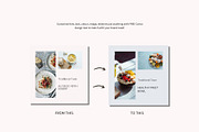 Food Instagram Templates Canva, a Social Media Template by Deepa Template Studio (Thumbnail 9 of 12)
