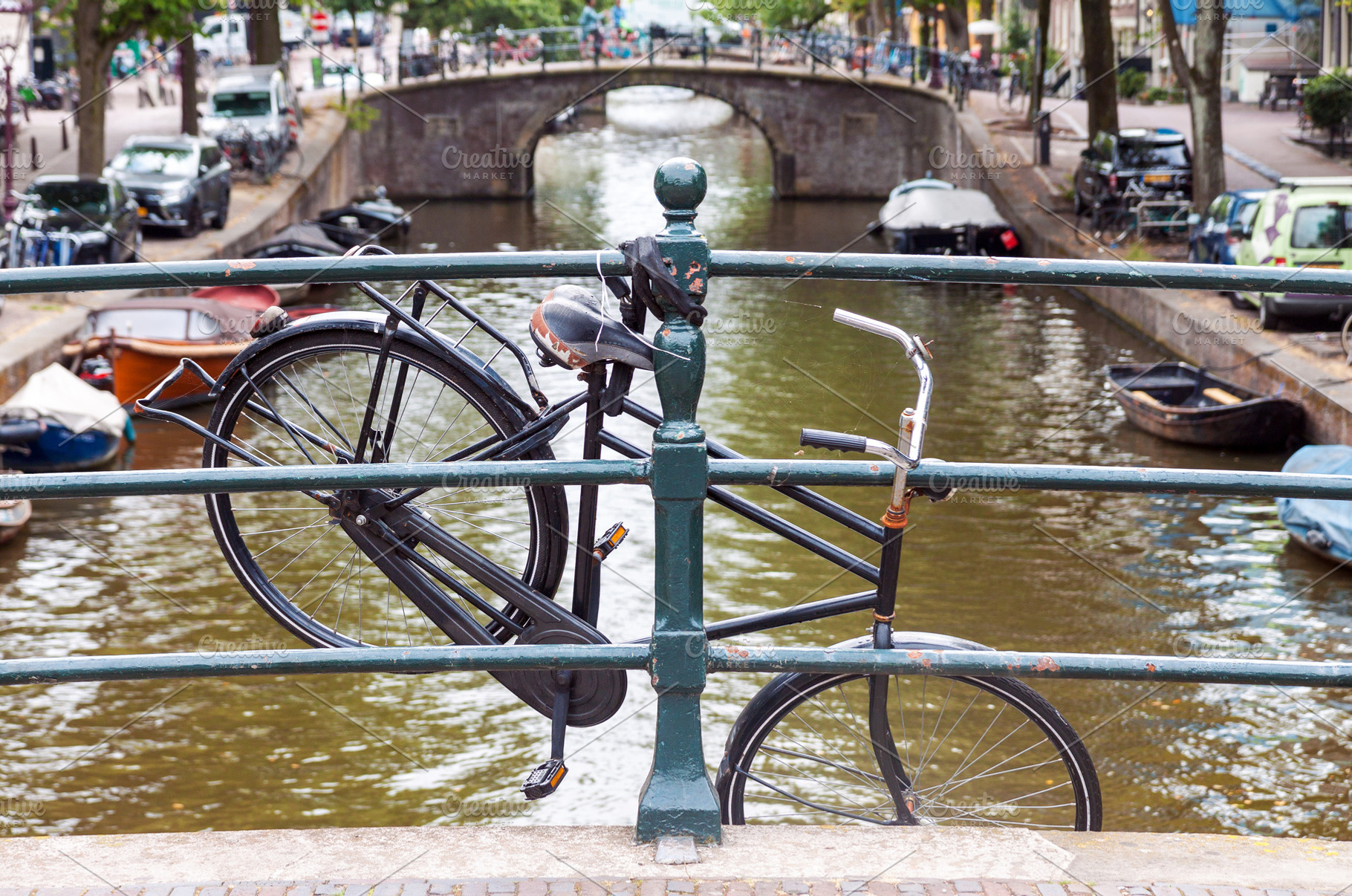 Abandoned bicycle in Amsterdam, a Transportation Photo by BOOCYS
