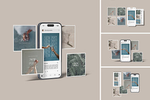 Instagram Post Mockup, a Device Mockup by graphicsecond