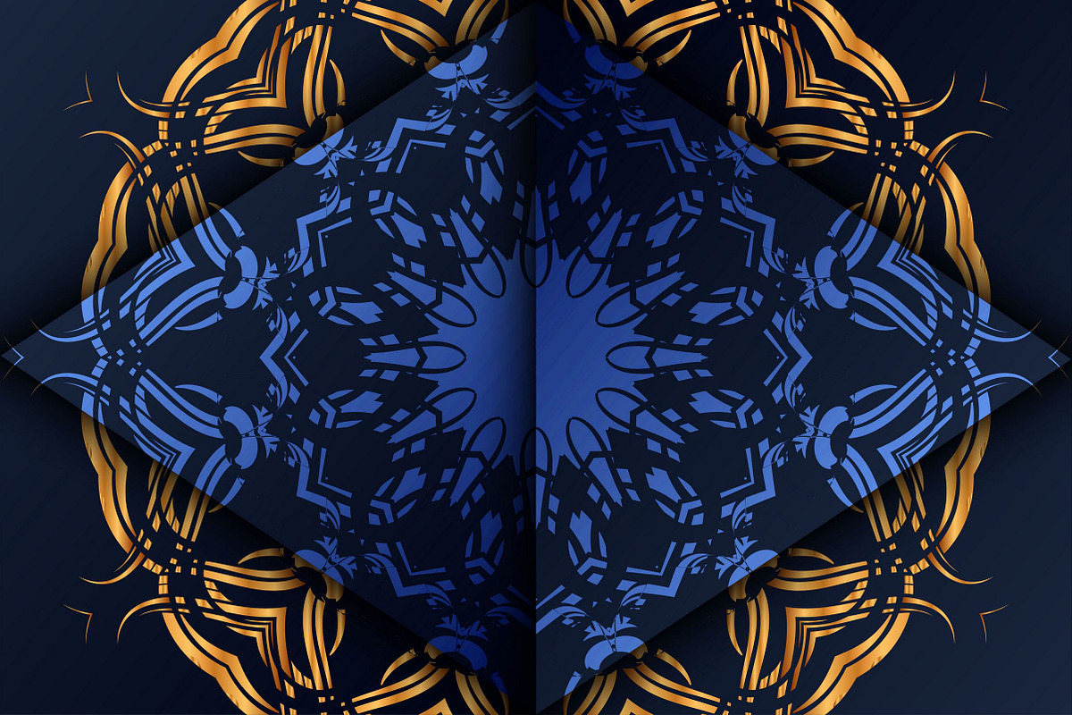 Mandala Circular Pattern Vector Pack, a Background Graphic by NJ Himel (Photo 90 of 95)