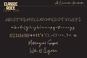 Classic Rock (FONT DUO), a Sans Serif Font by Letterara (Thumbnail 11 of 12)