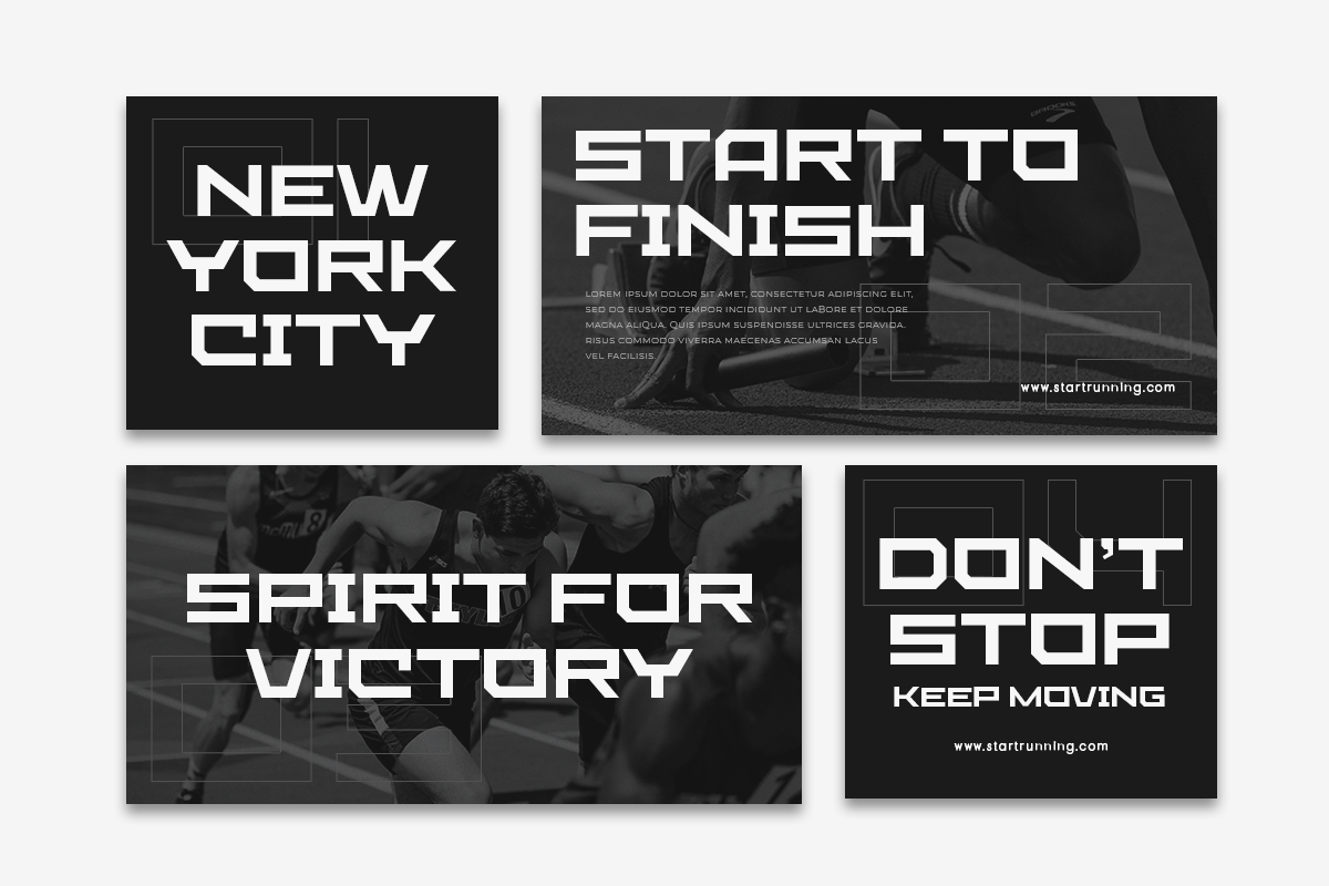 Engine - Sport Modern Font, a Sans Serif Font by Hamz Studio (Photo 15 of 16)