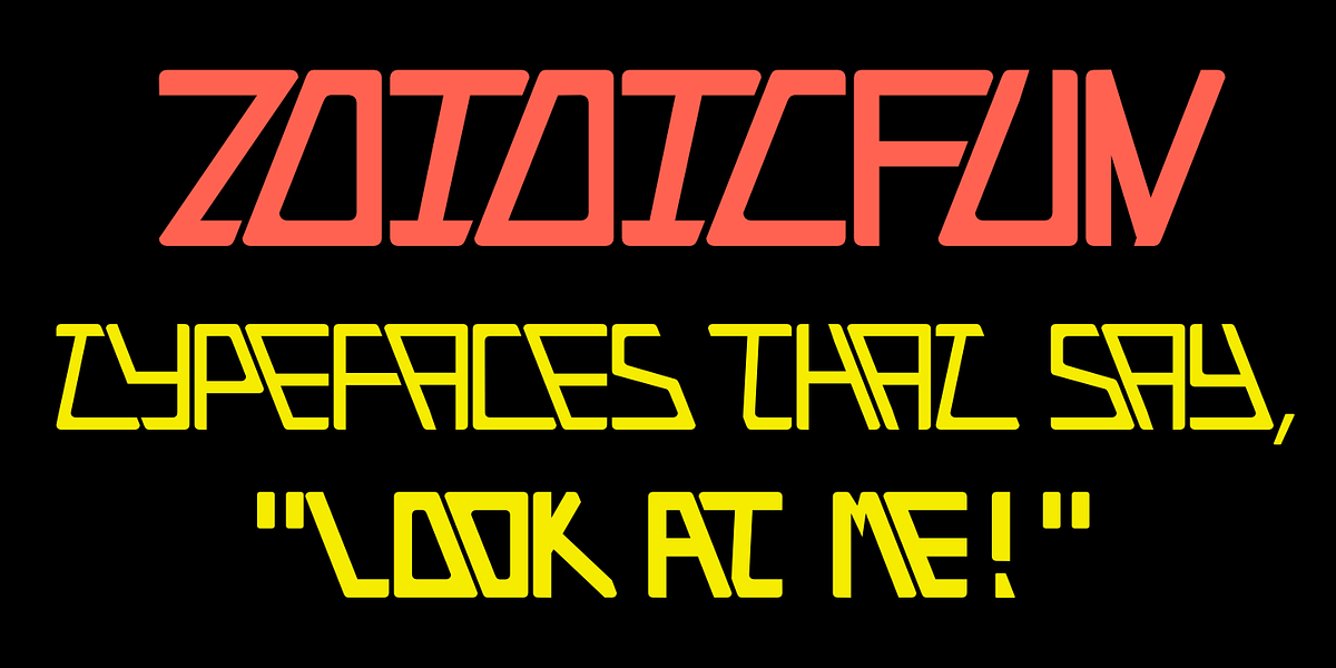 ZoidicFun, a Sans Serif Font by Ingrimayne Type (Photo 5 of 9)