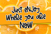 Lemon Crush - Handwritten Font, a Font by Dm Studio (Thumbnail 5 of 6)