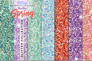 Hello Spring Glitter Collection