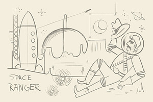 SpaceRanger Brush Kit For Procreate