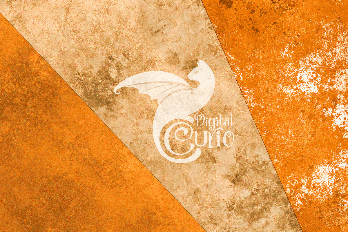 Seamless Distressed Orange Textures, a Texture Graphic by Digital Curio (Photo 4 of 5)