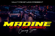 Racing Mega Race Sport Typeface, a Font by Multype Studio (Thumbnail 3 of 7)