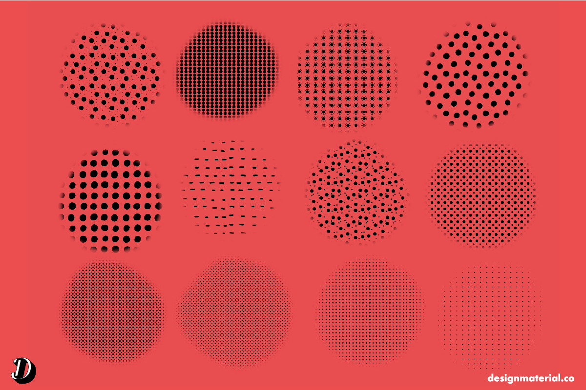 Dots Obsession Procreate Brushes, a Brush Add-On by Design Material Co. (Photo 4 of 15)