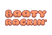 Booty Rockin' Font, a Handwritten Font by OMG IT'S LINDZ (Thumbnail 2 of 6)