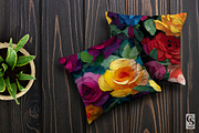 Painted Mixed Media Roses Patterns, a Pattern Graphic by Creative Store (Thumbnail 5 of 5)
