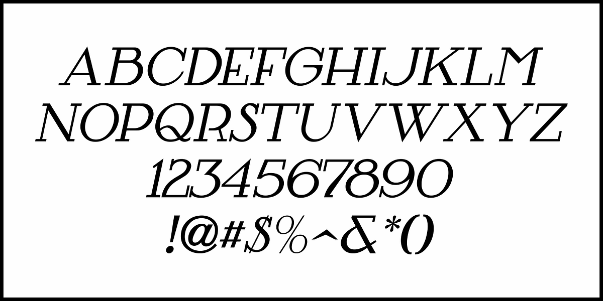 Movie Premier JNL, a Serif Font by Jeff Levine Fonts (Photo 5 of 5)