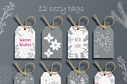 Warm Wishes Christmas collection, an Object Graphic by Cozy pattern shop (Thumbnail 6 of 13)