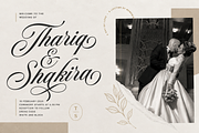 Evercourt - Romantic Script Font, a Script Font by PaperMoon (Thumbnail 7 of 9)