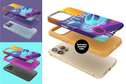Phone 13 Pro Tough case Mock-up, an iPhone Mockup by Colatudo Store (Thumbnail 5 of 10)